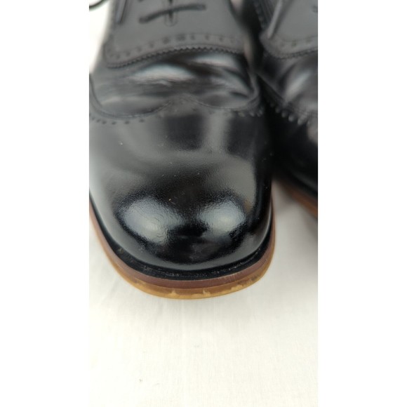 Stacy Adams Men's Sullivan Wingtip Oxford Dress Shoes Memory Foam Black 8.5 - Picture 10 of 16